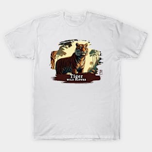 Tiger- WILD NATURE - TIGER -12 T-Shirt